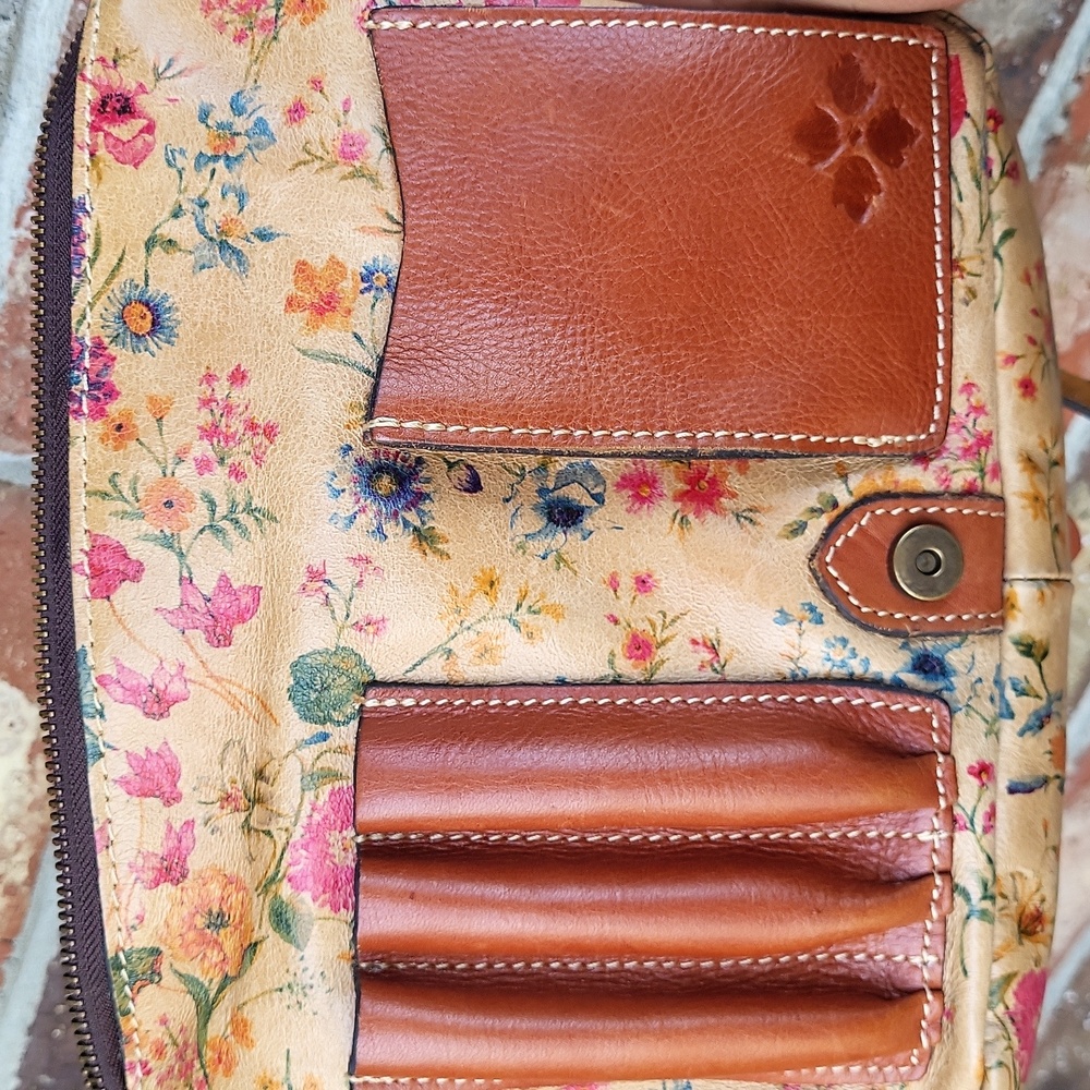 Patricia Nash Prairie Rose Praga Flap Crossbody  - Picture 13 of 16